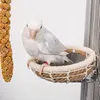 Vogelnest Baumwollseil Niedlich Papageien Nest Vogelnest Produktbild-Vorschau 6
