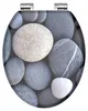 SCHÜTTE MDF WC Sitz GREY STONES, Toilettendeckel mit Produktbild-Vorschau 2