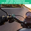 Motorrad Uhr Lenker Aluminium Quarz – 22-28mm, wasserdicht, Produktbild-Vorschau 6