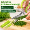 Kräuterschere 5-Klingen, Küchen-Gemüseschere mit Produktbild-Vorschau 6