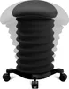 Topstar Sitness 4D Hocker mit Rollen schwarz aktiv sitzen Produktbild-Vorschau 3