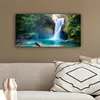 MuchoWow® - Leinwandbilder - Wasserfall - Steine - Produktbild-Vorschau 4