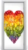 Tulup Türaufkleber 95x205 cm Dekorative Aufkleber Produktbild-Vorschau 1
