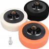 ITALKO Polierschwämme Set 3x125mm + M14 Adapter – Schwarz Produktbild-Vorschau 1