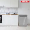 SHARP Geschirrspüler 60 cm freistehend 14 Maßgedecke Produktbild-Vorschau 5