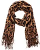 BRUBAKER Cashmirillo Damen Schal mit Leoparden Muster - 70 Produktbild-Vorschau 4