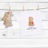 Mr. & Mrs. Panda  T-Shirt Bär Kaffee 6. - 12. Monat - Weiß Produktbild-Vorschau 2