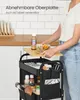 A person is holding a removable top plate with a salad on a kitchen cart. Produktbild-Vorschau