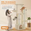 Purpurra Kratzbaum Extra-Dick Stämme XXL Stabil für Grosse Produktbild-Vorschau 4