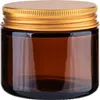 5x Kosmetiktiegel braun 60 ml mit goldenem Aluminium Produktbild-Vorschau 2