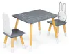 Table + 2 chaises – ensemble de mobilier pour enfants Voir les images du produit 7
