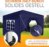 Kronenburg Faltpavillon 2x2m - Wasserfest, UV-Schutz 50+, 4 Produktbild-Vorschau 5