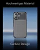 AVANA iPhone 16 Silikónové puzdro Slim Case Black Carbon Náhľad obrázku produktu 5