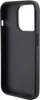 A black phone case shown from the side. Produktbild-Vorschau
