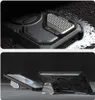 Two images showing a phone case from different angles, one with a stand deployed. Produktbild-Vorschau