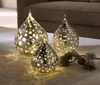formano LED Deko Tropfen Sterne Silber 16 cm Glasleuchte Produktbild-Vorschau 7