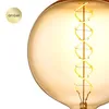 HOME SWEET HOME LED Globe E27 6W Amber Glass LED-Kugel, Produktbild-Vorschau 5