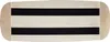 A top-down view of a wooden balance board with black stripes. Produktbild-Vorschau