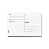 A blank postcard with fields for sender and recipient information, and the word "Postkarte" printed on it. Produktbild-Vorschau