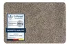 Baumwoll-Fußmatte in Granit, 50 x 80 cm, mit Testsiegel – Blattschuss.