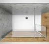 60x200cm Walk in Duschwand+40x200cm Flipper Panel + Produktbild-Vorschau 3