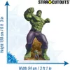 Pappfigur Marvel Comics Wütender Hulk H 190 CM Produktbild-Vorschau 3