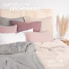 Pure Label Musselin Bettwäsche 155x220 cm mit einem Produktbild-Vorschau 2