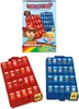 A product shot of the board game "Wer ist es?" including the game box and two game boards. Produktbild-Vorschau