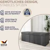 CASARIA® Zitbank met opbergruimte, Cord, inclusief 2 Productafbeelding-voorbeeld 3