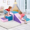 COSTWAY Ensemble de 6 blocs à grimper, jouet d'escalade Voir les images du produit 8
