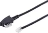 Cable de conexión TAE con conector N a conector Western de Vista previa de la imagen del producto 1