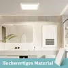 ZMH LED Plafonnier Blanc Plat Plafonnier 18W 23CM Angulaire Voir les images du produit 4