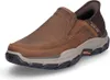 Pánské nazouvací boty Skechers Respected Elgin brown Náhled obrázku produktu 29