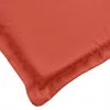 Cuscino per sdraio Melange rosso 200x60x4 cm in tessuto Anteprima dell’immagine prodotto 6
