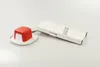Tupperware Reibe, weiß-rot, Mando-Junior, Mandolino, Produktbild-Vorschau 1