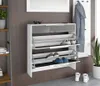Schuhschrank Oliva 2 hängend Basic weiß graphit Produktbild-Vorschau 3