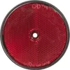 10 x Anhänger Reflektoren, Ø85mm, Rot, Rund, E3, Produktbild-Vorschau 6