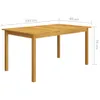Gartenmöbel-Set 7-tlg. Grau Akazien-Massivholz, PE Rattan, Produktbild-Vorschau 9