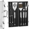 Grillzubehör-Set Lehmann aus Edelstahl im Aluminiumkoffer Produktbild-Vorschau 3