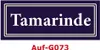 50 Stück Gewürzaufkleber Tamarinde 40x16mm Gewürzetiketten Produktbild-Vorschau 1