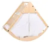 BELIANI 4-in-1 Kletterdreieck Set Hellbraun Kiefernholz mit Produktbild-Vorschau 7