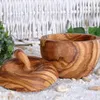 Dose wie Apfel aus Olivenholz Produktbild-Vorschau 3