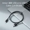 Anker 322 Cavo da USB-A a USB-C - Nylon intrecciato - 1,8 Anteprima dell’immagine prodotto 7