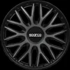 Sparco kryty nábojov 15 palcov Roma šedá čierna 4ks Náhľad obrázku produktu 9