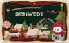 vianmo Blechschild 12x18 cm Weihnachten aus SCHWEDT Produktbild-Vorschau 1