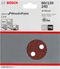 Schleifblatt C430, 125 mm, 60, 120, 240, 8 Löcher, Klett, Produktbild-Vorschau 2