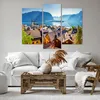 Bild auf Leinwand - Leinwandbild - Berge See Wasser - Produktbild-Vorschau 6
