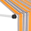 vidaXL Wysuwana markiza obsługiwana ręcznie 150 cm Podgląd zdjęcia produktu 9