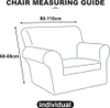 Topchances Stretch Sofabezug Elastische Jacquard Sofahusse Produktbild-Vorschau 3