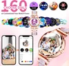 Homailida Damen Smartwatch 1.2 Zoll, Bluetooth Anruf, 123 Produktbild-Vorschau 5